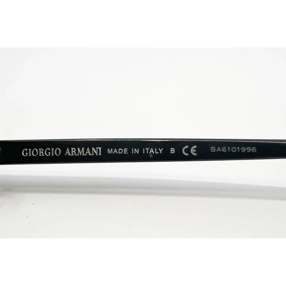 Giorgio Armani Eyeglasses Frames Mens Black Frames of Life Italy AR7004 52mm